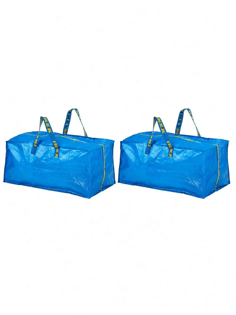 IKEA FRAKTA Storage Bag for Cart Blue 20 Gallon Zippered Large Utility Bag